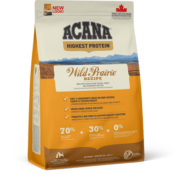 Acana wild Prairie dog food