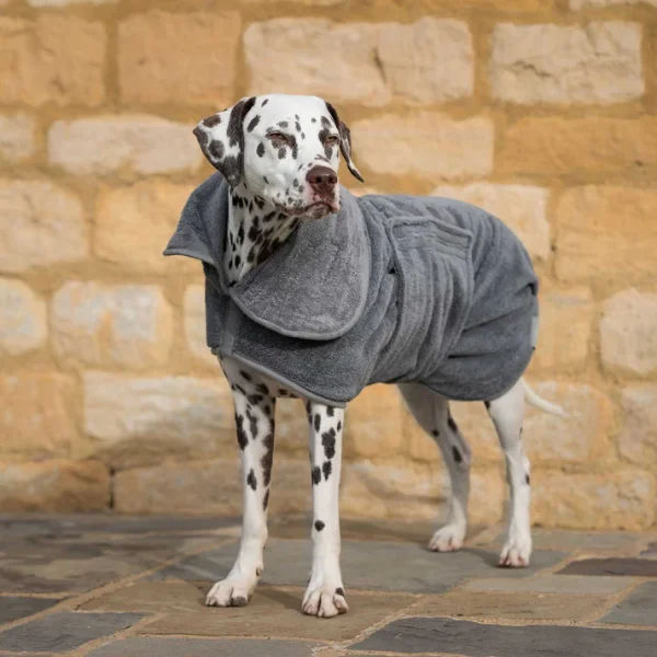 Dog drying coat, drying robe