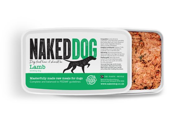 Naked Dog Lamb original raw dog food