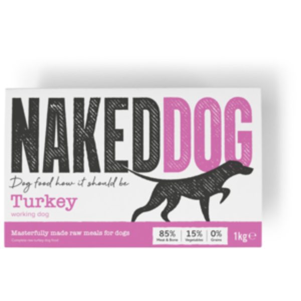 Naked dog raw